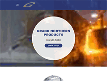 Tablet Screenshot of grandnorthern.com